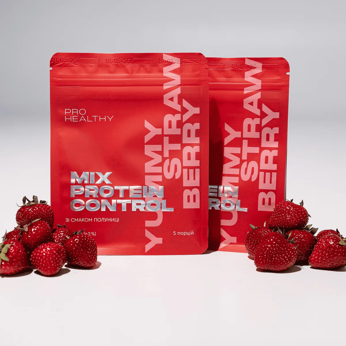 Choice Mix Protein Control Yummy STRAWBERRY — низькокалорійний поживний коктейль, 145 г Чойс