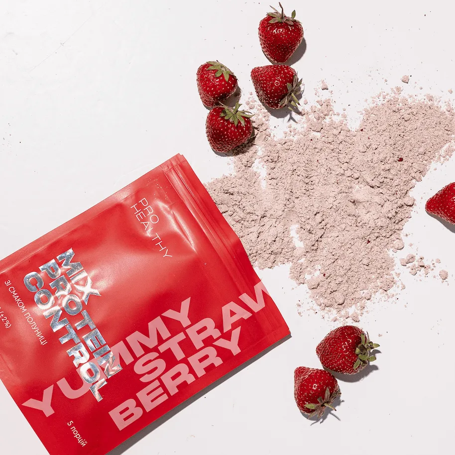Choice Mix Protein Control Yummy STRAWBERRY – низкокалорийный питательный коктейль, 145 г Чойс