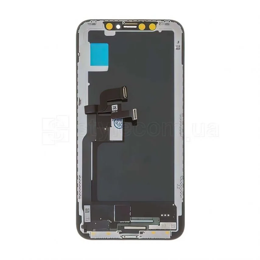 Дисплей Oled 5,8 дюймов черный для iPhone X с сенсорным экраном оригинального качества.