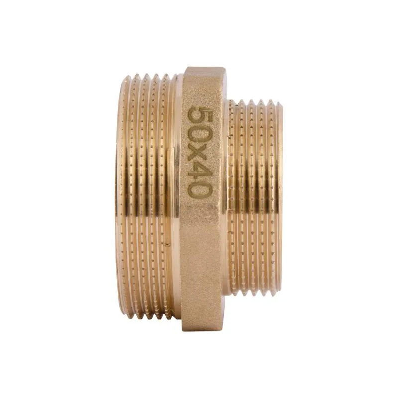Ніпель редукційний Thermo Alliance 2"x1 1/2" латунь зовнішня різьба