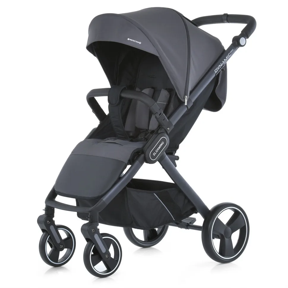 Коляска прогулянкова DYNAMIC PRO ME 1053-3 11,75 кг комбінований сірий