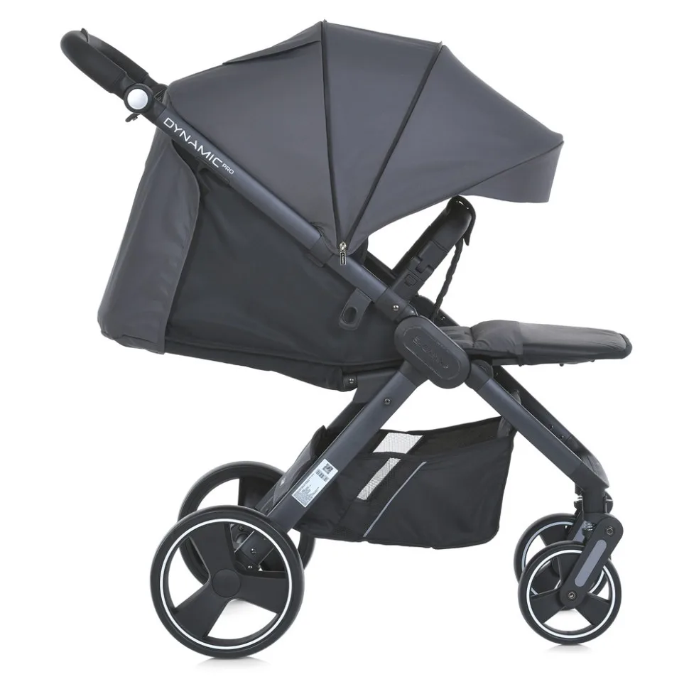Коляска прогулянкова DYNAMIC PRO ME 1053-3 11,75 кг комбінований сірий