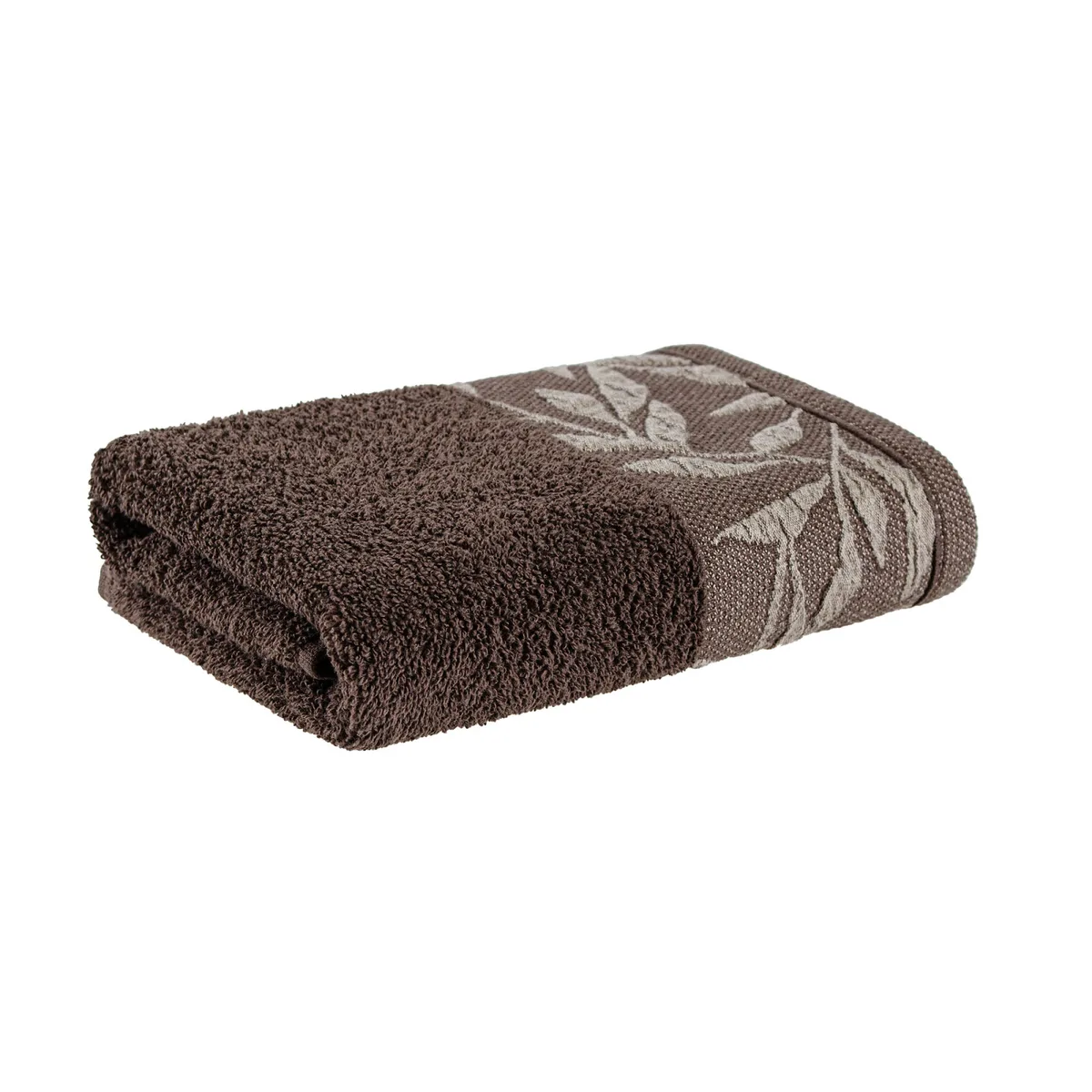Рушник махровий Home Line 50х90 см 100% бавовна коричневий