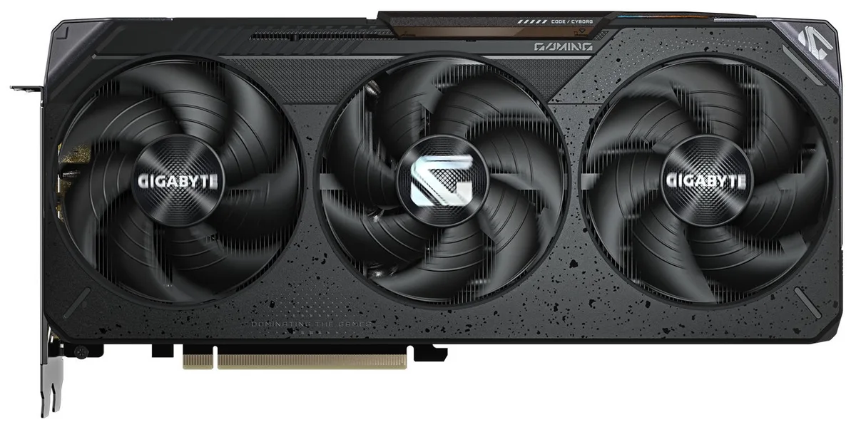 Відеокарта GIGABYTE 16GB GDDR6 256 біт Чорна
