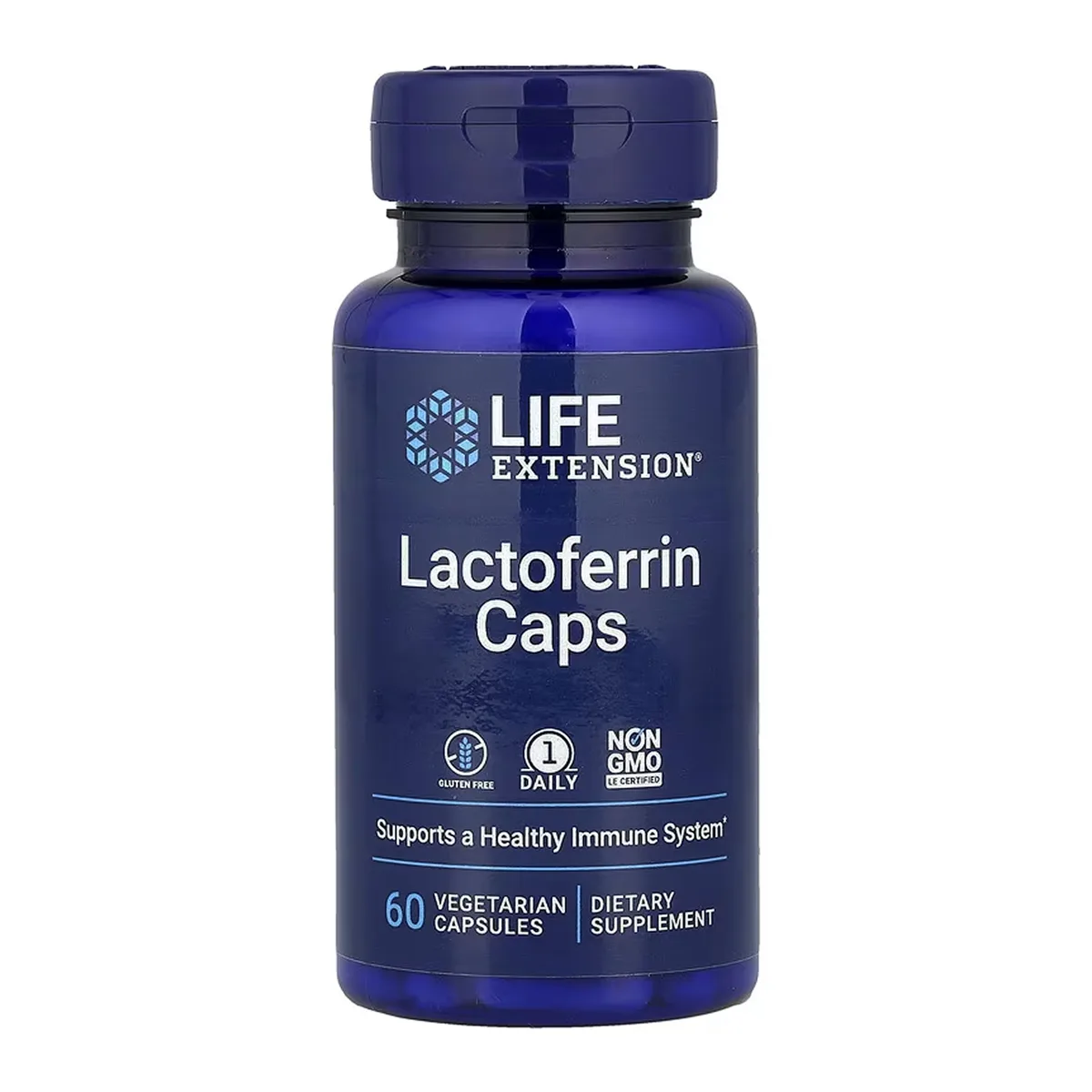 Лактоферрин капсули Life Extension 60 вегетаріанських капсул без ГМО