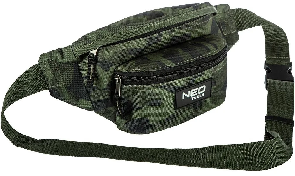 Сумка на пояс Neo Tools Camo поліестер 600D камуфляжна поясна сумка для роботи та повсякденного використання
