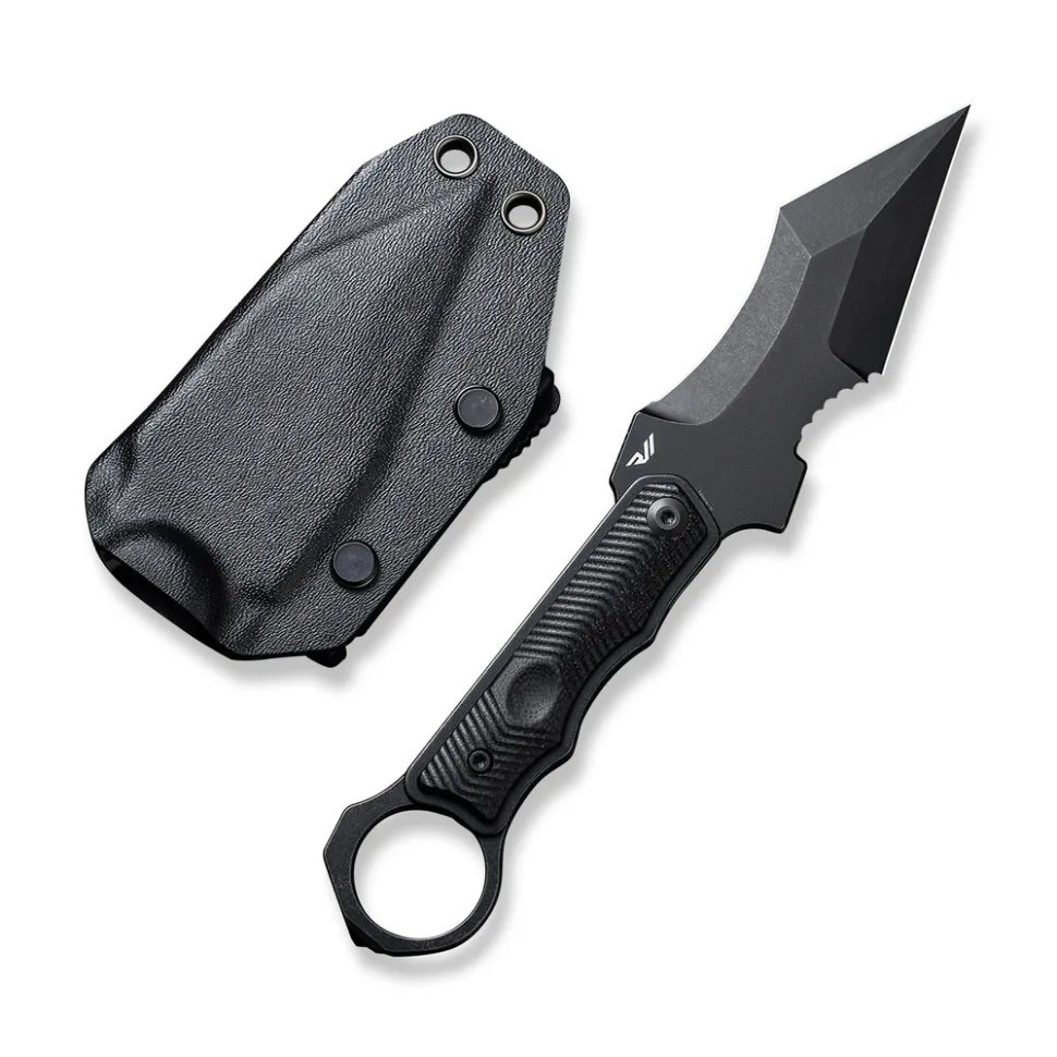 Нож фиксированный тактический Civivi Nitro-V 9,6 см G10 черный