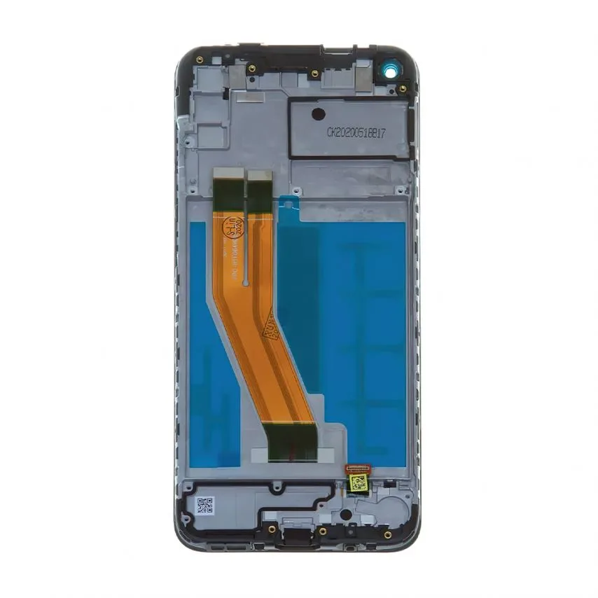 Дисплей LCD Samsung чорний 157,5х72 мм з тачскріном та рамкою