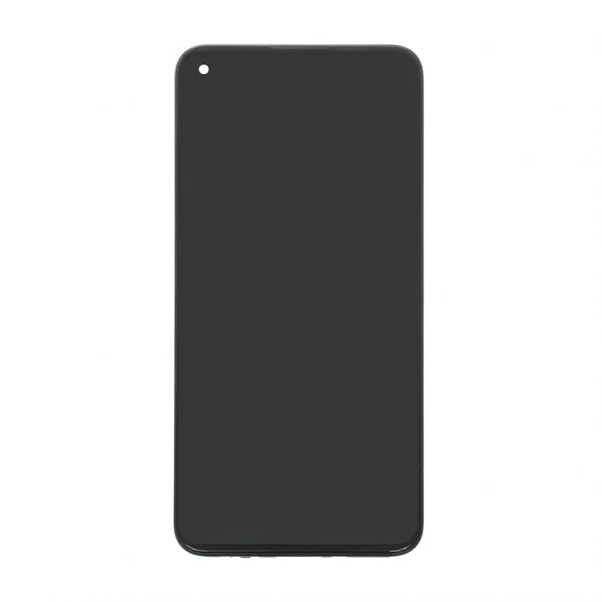Дисплей LCD Samsung чорний 157,5х72 мм з тачскріном та рамкою
