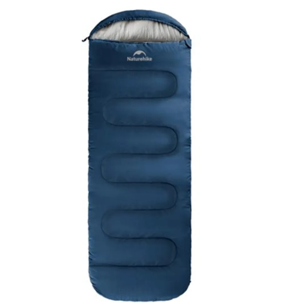 Спальник Naturehike поліестер 220х85 см темно-блакитний