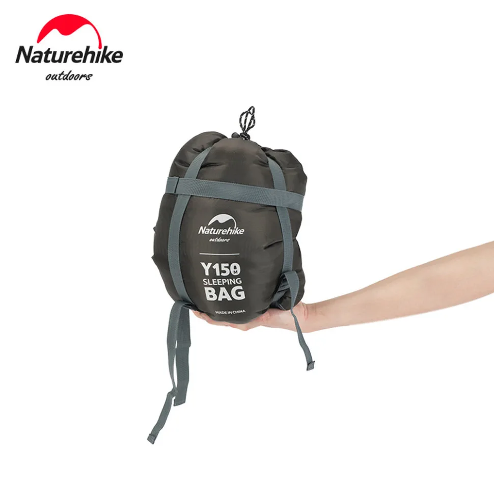 Спальник Naturehike поліестер 220х85 см темно-блакитний