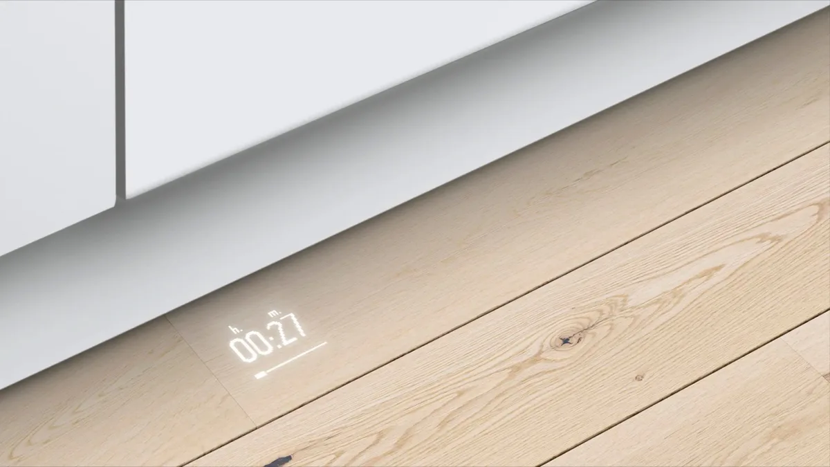 Вбудована посудомийна машина Bosch, 14 комплектів, клас енергоефективності A+++, 60 см, з дисплеєм, третім кошиком та технологією