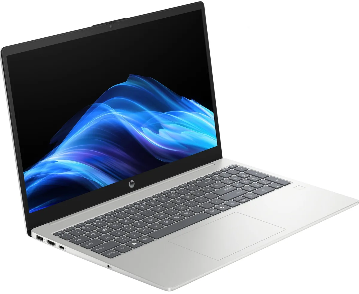 Ноутбук HP 15-fd0183ua 15.6" FHD IPS AG, Intel 7-150U, 24GB, F1TB, UMA, DOS, серебристый