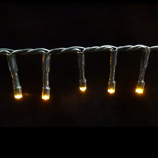 Гірлянда LED 14 м теплий білий пластик