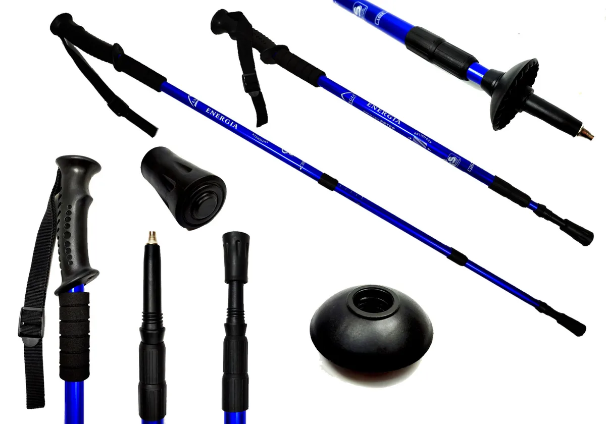Палка EasyFit алюміній 135 см синя