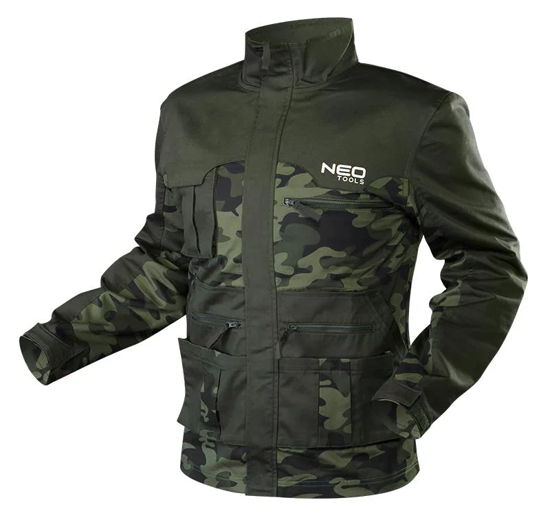 Куртка робоча Neo Tools Камуфляжна, візерунок Моро, розмір XXL (56)
