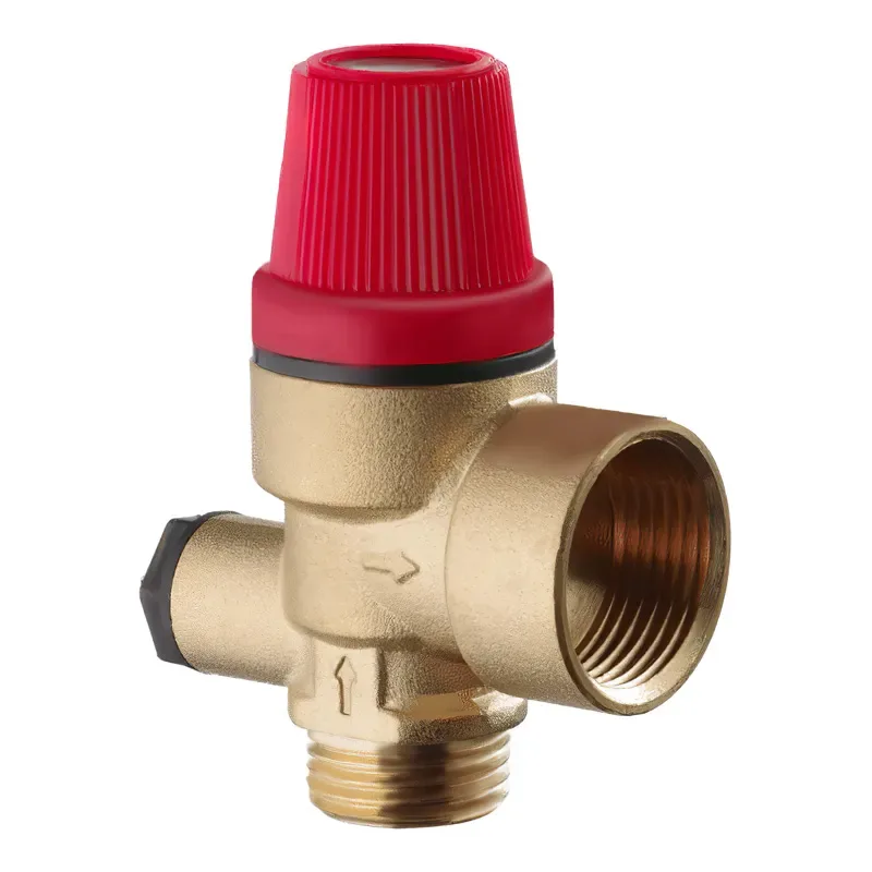 Клапан запобіжний Koer латунний 1/2"х3/4" 3 бар