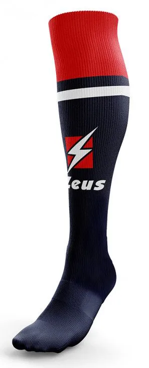 Гетри Zeus поліамід 40-46 синій червоний