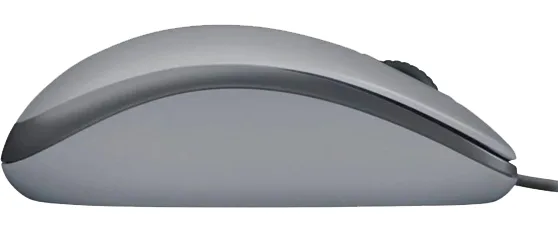 Миша Logitech дротова оптична середня сірий 61,7х112,96х38,4 мм