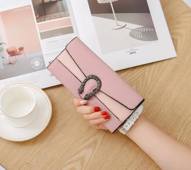 Жіночий гаманець клатч екошкіра 190х90х20 мм Чорний