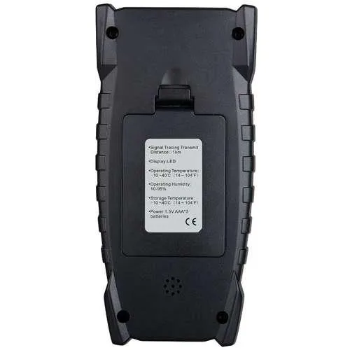 Кабель-тестер Benetech GT66 универсальный RJ-45 RJ-11 9 В 140 г медный