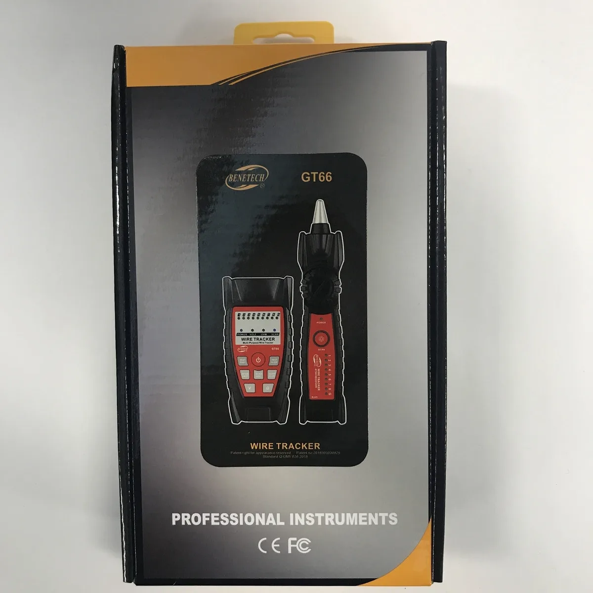Кабель-тестер Benetech GT66 универсальный RJ-45 RJ-11 9 В 140 г медный