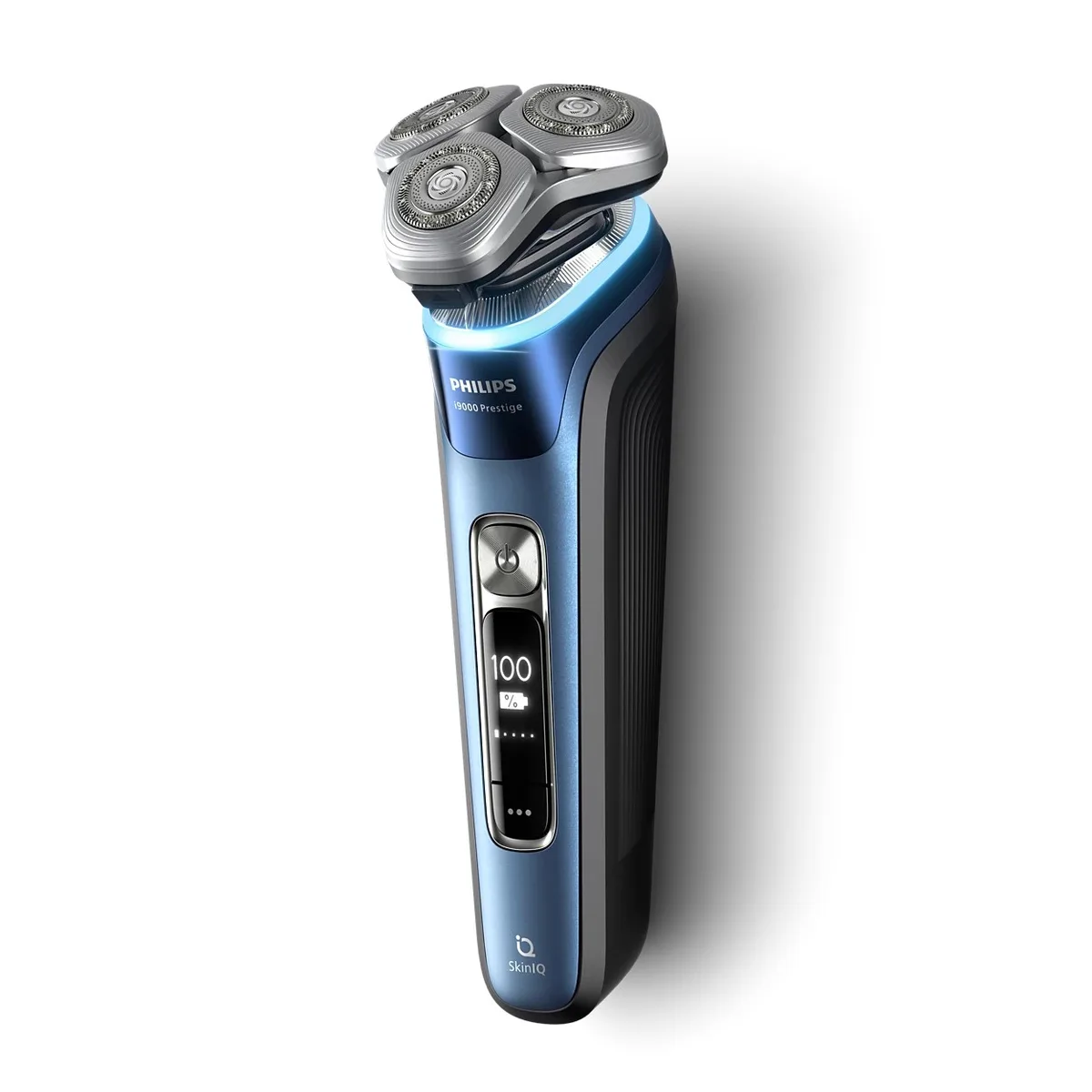 Электрическая бритва Philips Series i9000 Prestige SkinIQ, 3 бритвенные головки, Li-Ion, сухое и влажное бритье, индикатор заряда