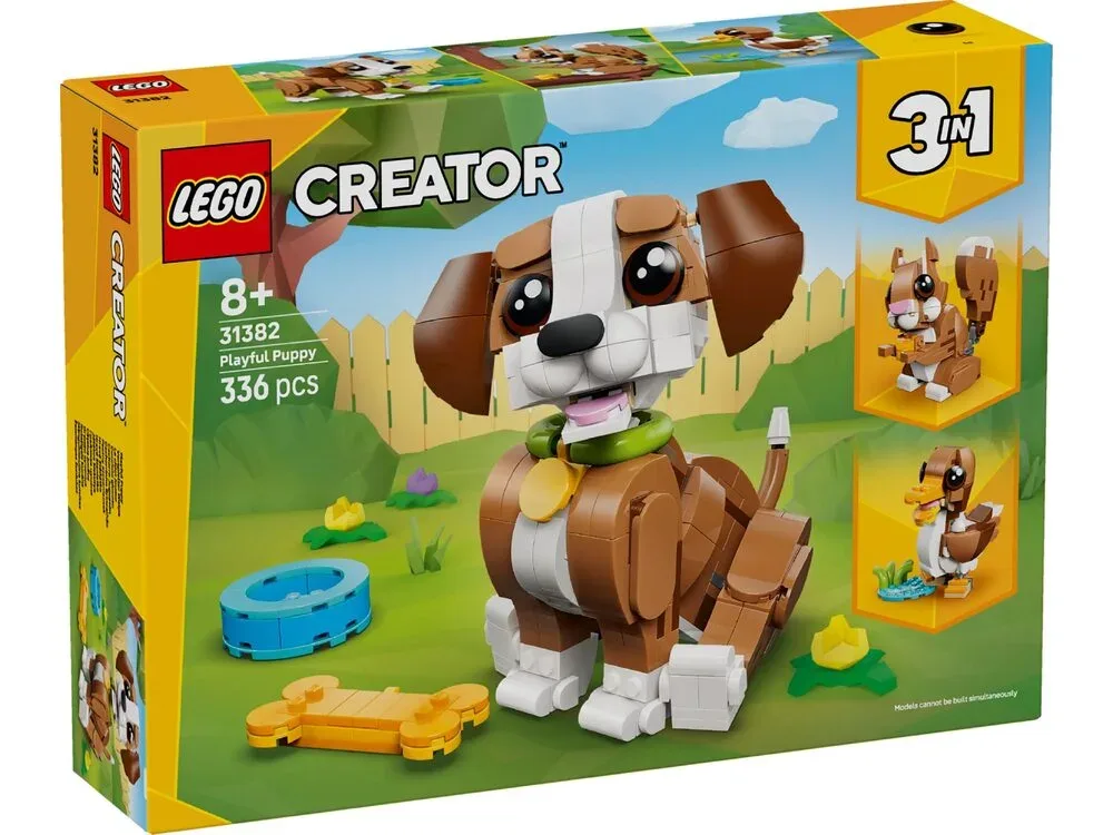 Конструктор LEGO Creator Чарівні тварини: грайливе цуценя