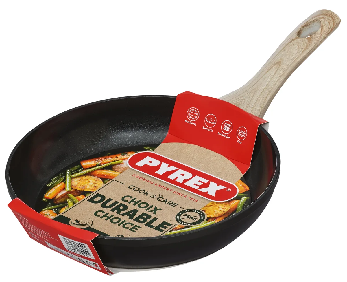 Сковорода Pyrex алюмінієва 22 см класична антипригарна