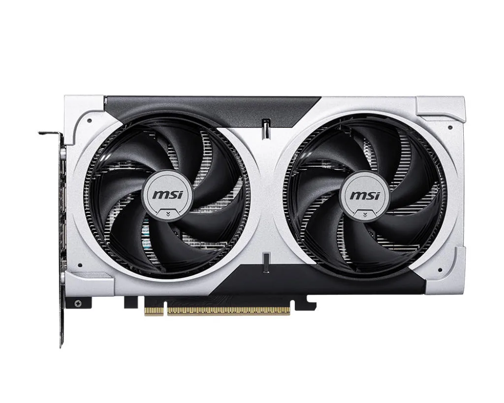 Видеокарта MSI 8GB GDDR7 PCI-Express 5 активное охлаждение 2 вентилятора