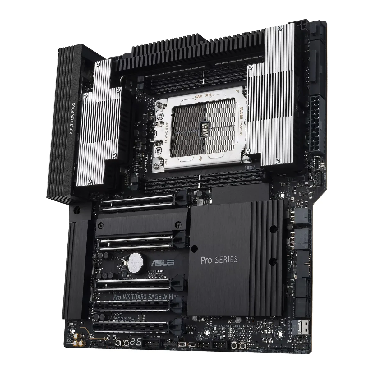 Материнська плата серверна ASUS PRO WS TRX50-SAGE WIFI sTR5 TRX50 4xDDR5 M.2 WiFi BT CEB
