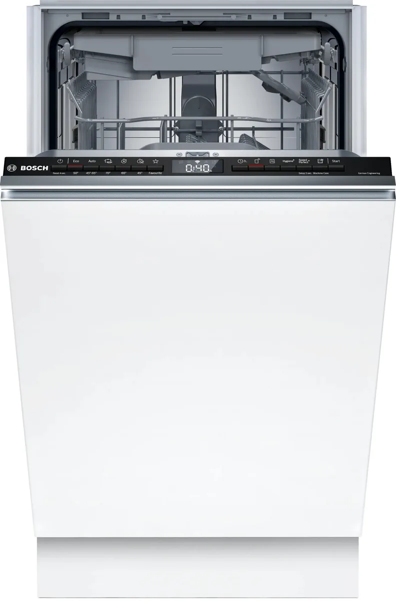 Посудомийна машина Bosch вбудована 10 комплектів 45 см біла A++