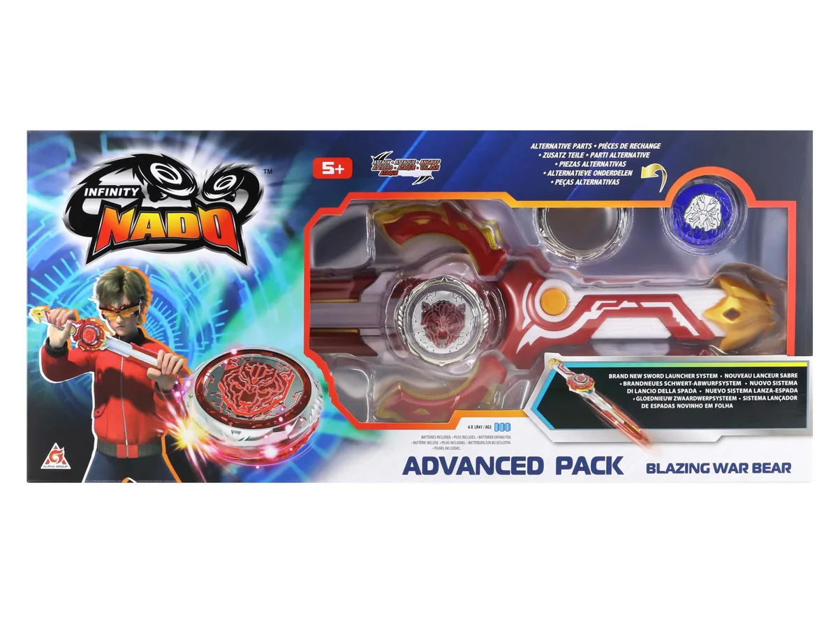 Дзиґа Infinity Nado VI Advanced Pack Палаючий Бойовий Ведмідь (Blazing War Bear)