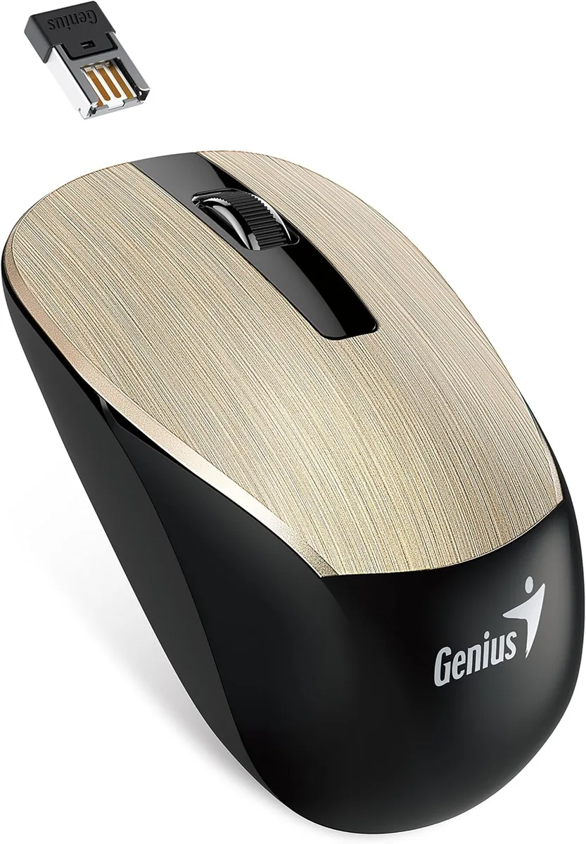 Мышь Genius NX-7015, WL, gold