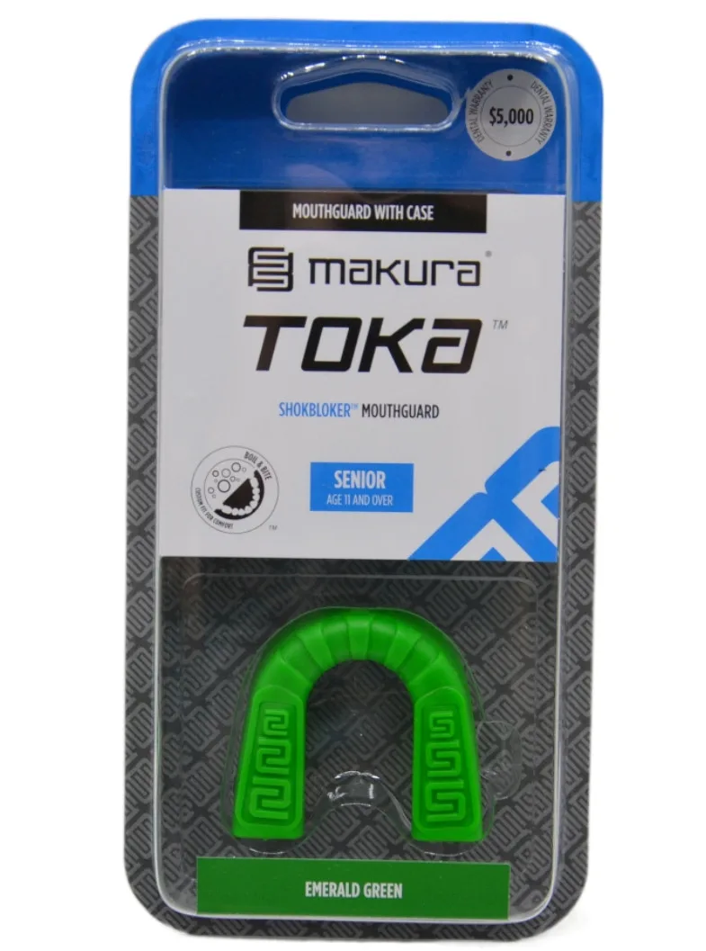 Капа MAKURA термопластик взрослая зеленая 11+