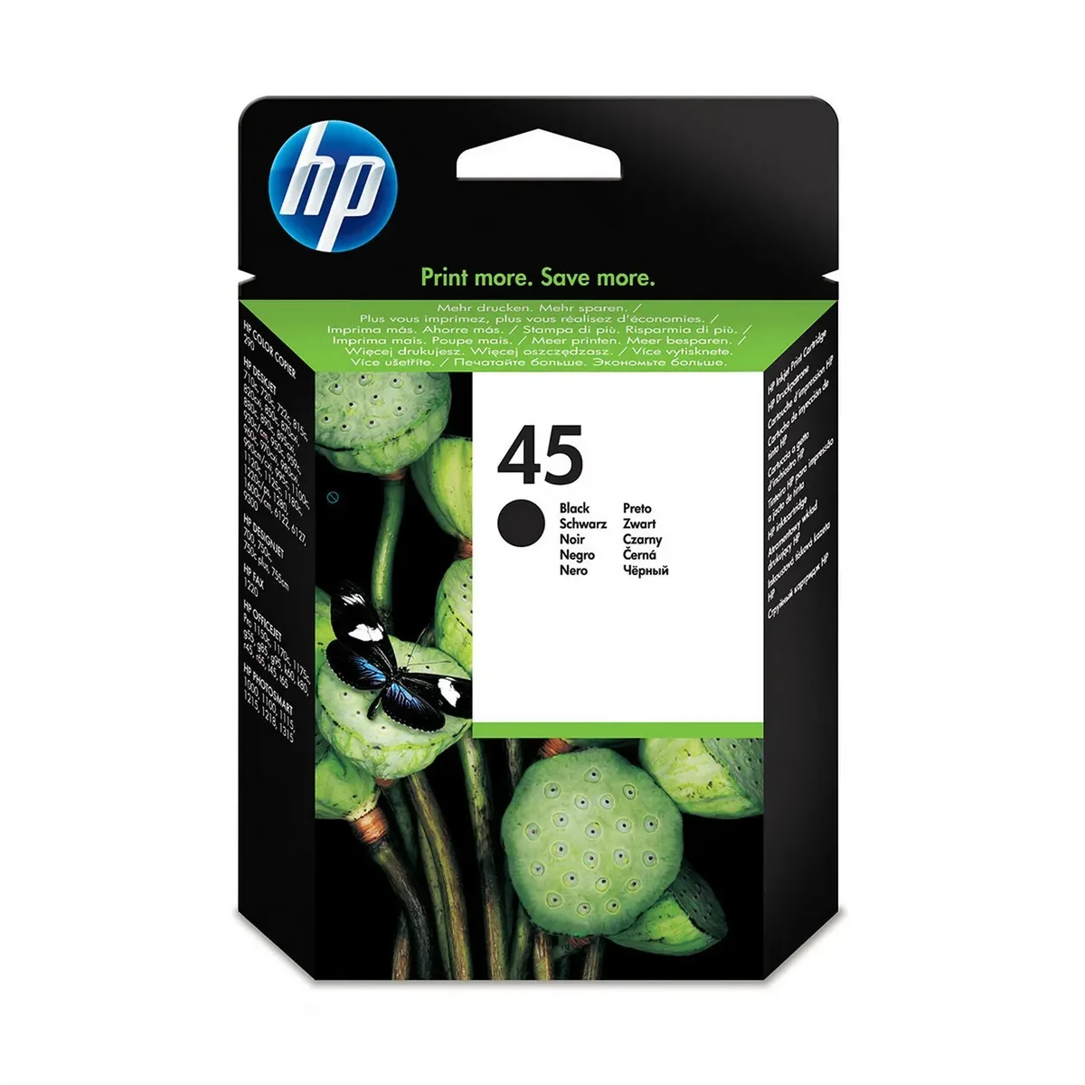 Картридж с печатающей головкой струйный HP No.45 DJ9xx/11xx/1220/1280/P1000 черный