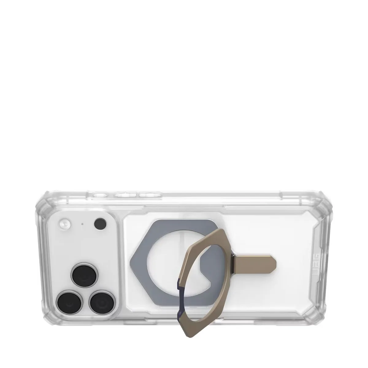 Чохол UAG для iPhone 17 Pro Max, Plasma XTE MagSafe, Clear/Titanium
