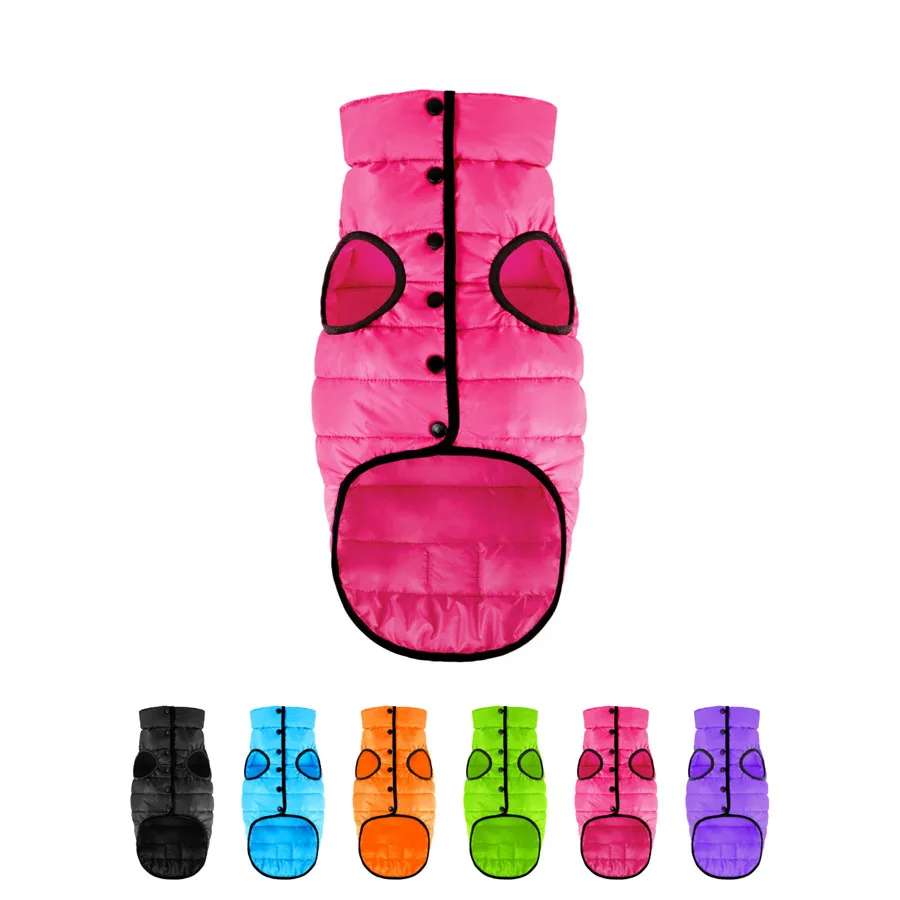 Курточка для собак AiryVest ONE XS22 20-22 см Нейлон Рожевий