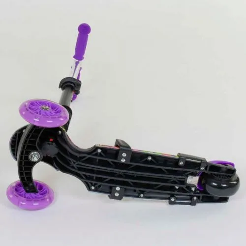 Самокат 5в1 Best Scooter для детей с подножками и ручкой.