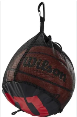 Чохол для баскетбольного м'яча Wilson синтетичний one size чорний