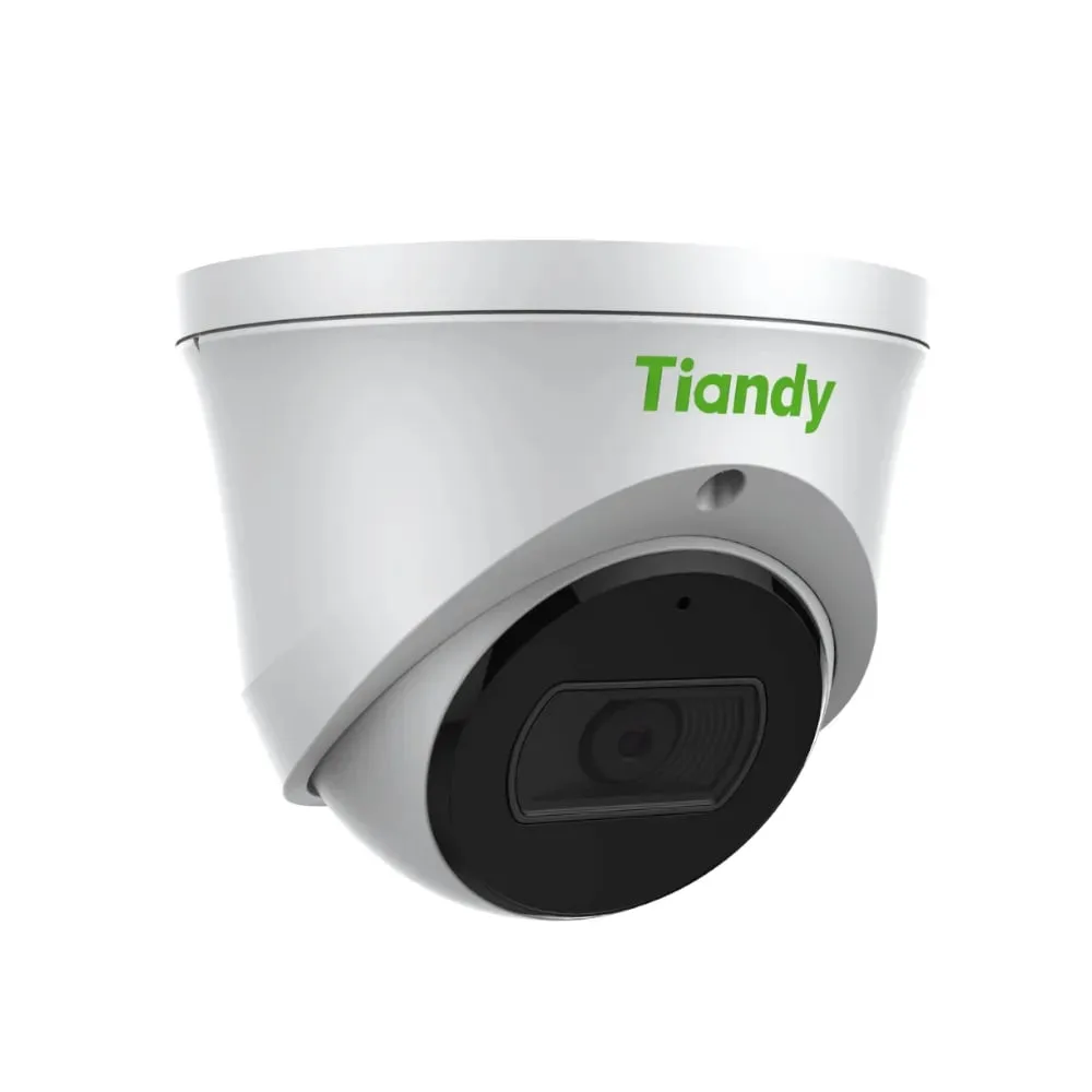 IP-камера Tiandy TC-C34XS Спецификация: I3W/E/Y/2.8mm/V4.2, 4MP, Starlight Color Maker Turret, 2.8mm, f/1.6, IR30m, LED15m, PoE, IP67