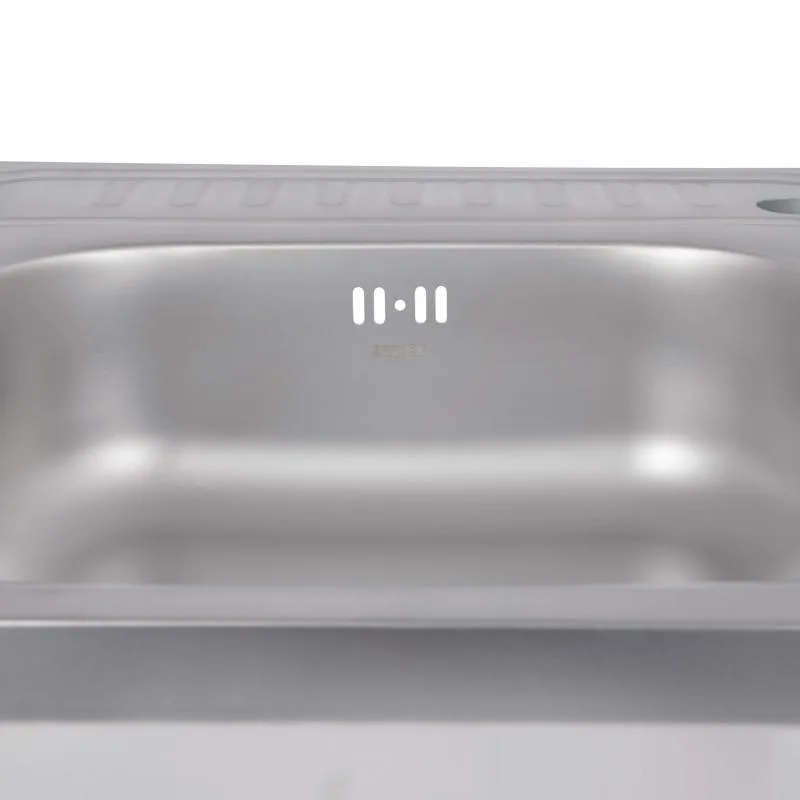 Кухонная мойка Brinex 6050-R 0,6 мм Satin 520х630х530 мм Нержавеющая сталь
