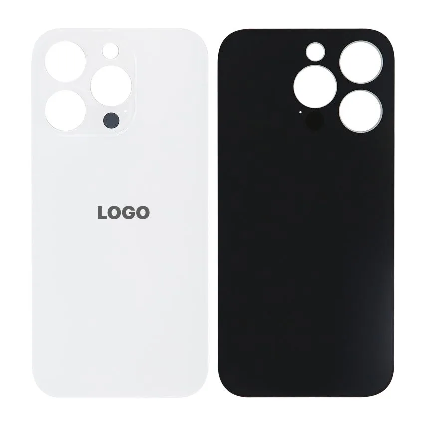 Задня кришка Apple Original Quality біла для iPhone 14 Pro з великим вирізом під камеру