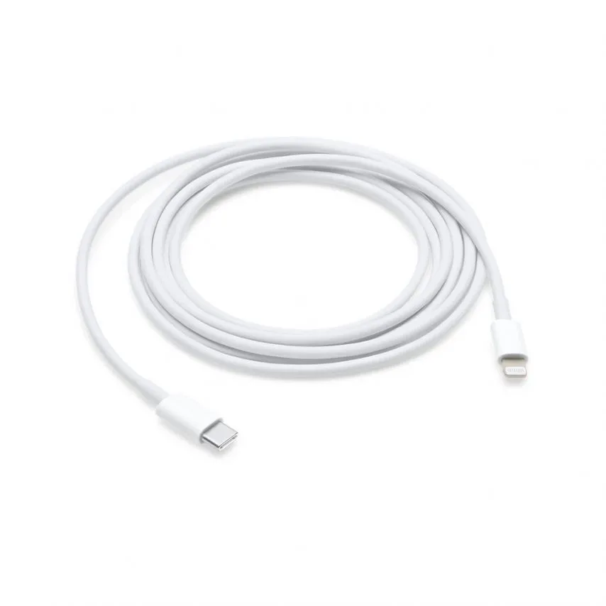 Кабель USB Type-C to Lightning 20W пластик 1м білий для Apple