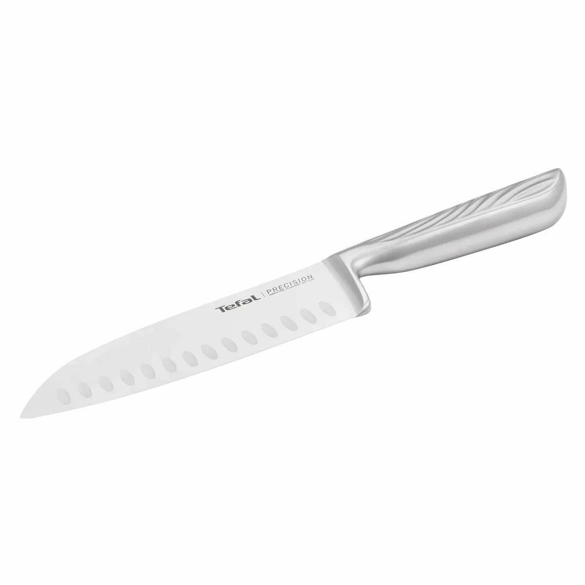Кухонний ніж сантоку Tefal Precision, 16.5 см, з нержавіючої сталі.
