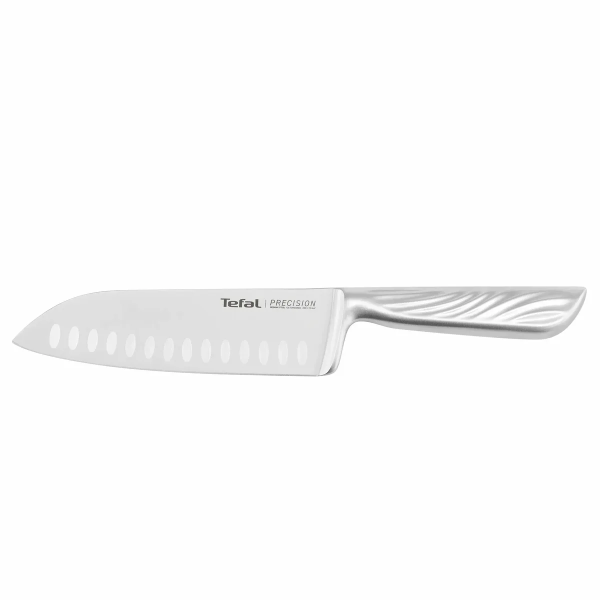 Кухонний ніж сантоку Tefal Precision, 16.5 см, з нержавіючої сталі.