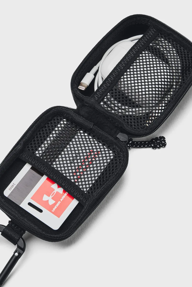 Ключниця Under Armour 100% поліестер 4,3x7,6x7,6 см чорна унісекс