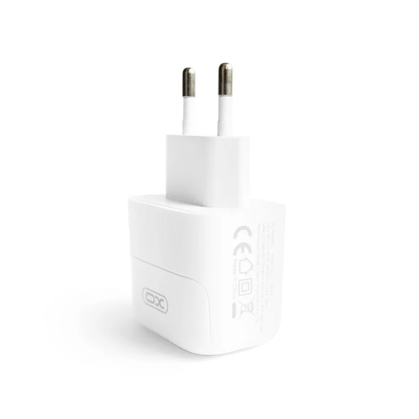 Зарядний пристрій XO Type-C 20W кабель Type-C to Lightning 1м білий
