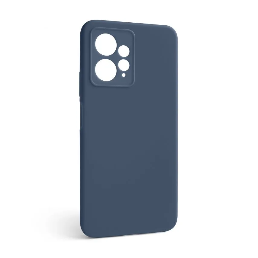 Чохол силиконовий для Xiaomi Redmi Note 12 4G  синій