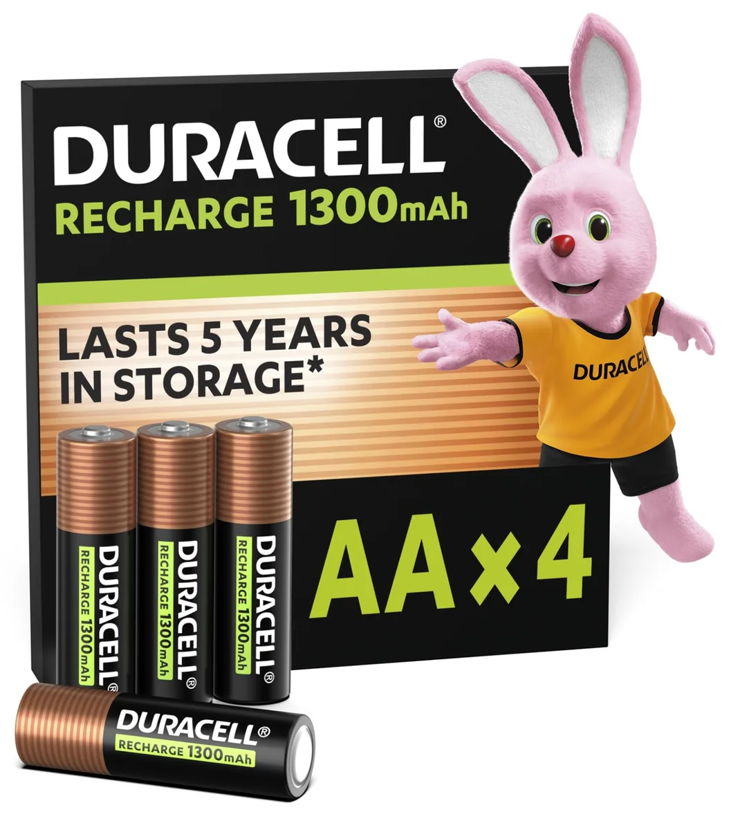 Акумулятори Duracell Ni-MH AA 1300 mAh 4 шт